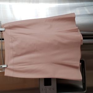 Vintage Blush pink summer wool Ann Taylor Loft flared skirt. Fully lined.